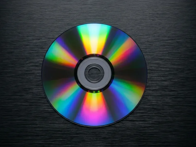 A DVD disc