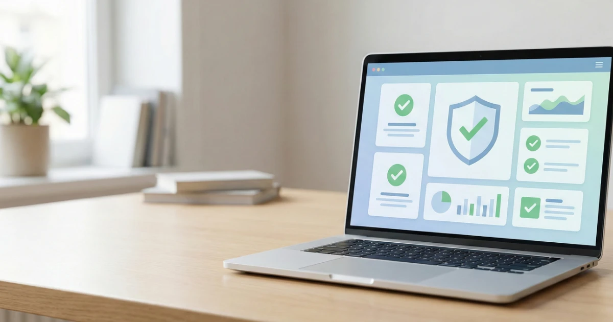 Shield icon representing security